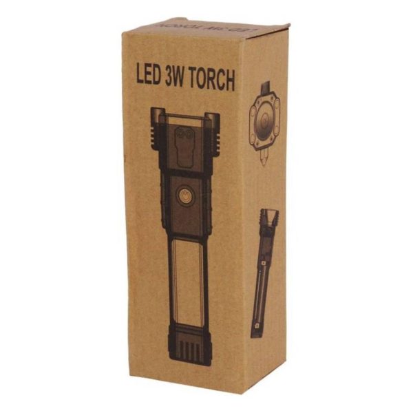 چراغ قوه چند منظوره دارای حالت sos یا چشمک زن Multi-purpose flashlight